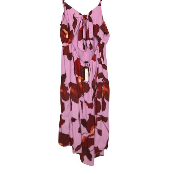 Sanctuary Get Away Dress Floral Cutout Tie Back Tiered Maxi Enchanted NWT 3X - Picture 3 of 8